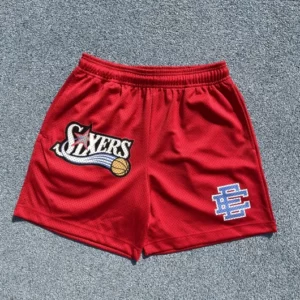 EE X Sixers Shorts Red