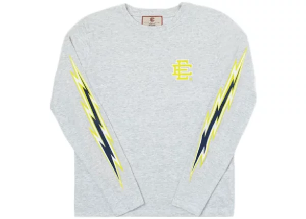 Eric Emanuel EE Long Sleeve T-shirt – Volt/Navy